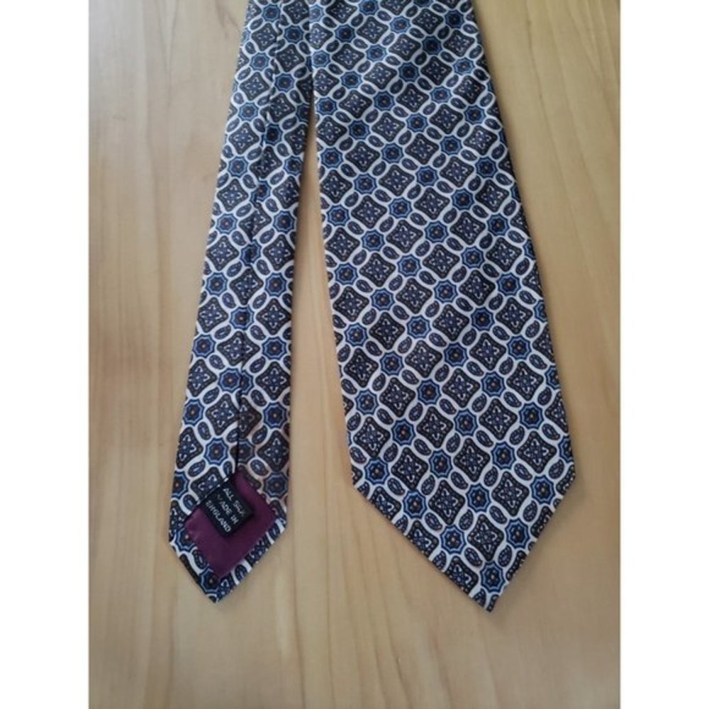 Vintage 70s/80s Bigby and Kruthers Silk Tie